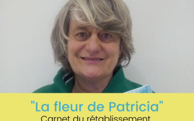 “La fleur de Patricia” : carnet sur le rétablissement de Pascale Fransolet et avec l’ASBL « En Route »