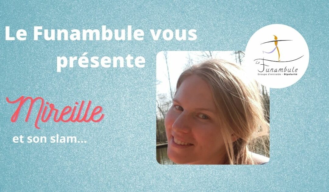 Mireille, l’une de nos bénévoles est aussi artiste slameuse