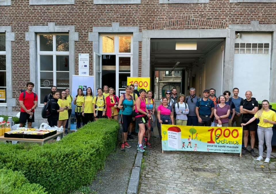 1 000 bornes pour la santé mentale, en marche !